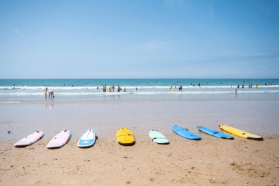 Spots de surf à Brétignolles-sur-mer