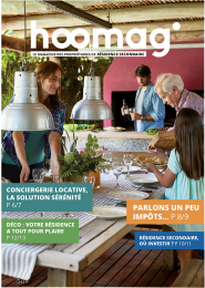 Découvrez le Hoomag', le premier magazine des propriétaires de résidence secondaire