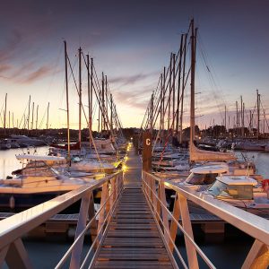 La nuit au Port de Crouesty