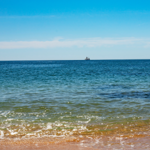 Magnifique plage bleu