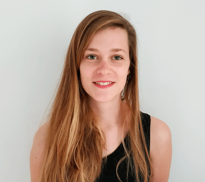 Pauline, responsable du Pôle communication marketing