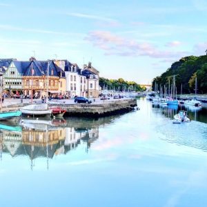 Port de Saint-Goustan, à Auray