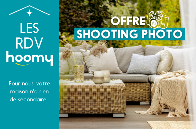 RDV hoomy - Offre : Bénéficiez d'un nouveau shooting photo !