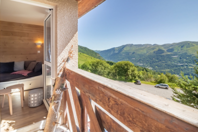 Appartement pour 6 personnes avec vue sur la montagne, à Val Louron