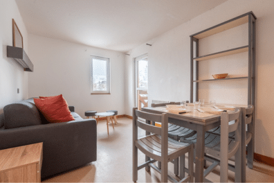 Appartement pour 7 personnes avec vue sur la montagne