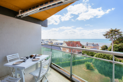 Appartement avec vue mer pour télétravailler à Pléneuf-Val-André