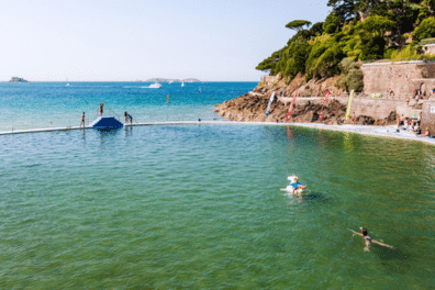 Plage de l'Ecluse à Dinard