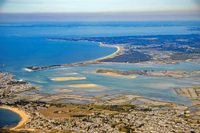 Les marais salants de la Presqu'île de Guérande