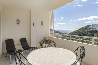 Appartement vue mer pour 4 personnes, à Altea